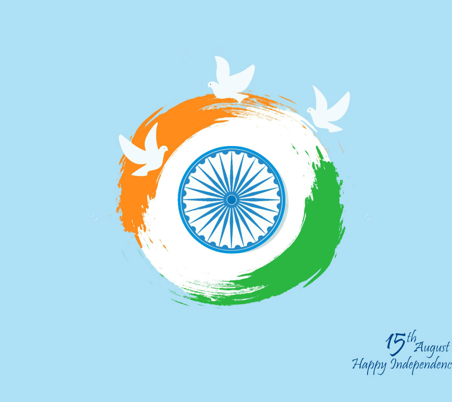 Fondo de pantalla 15th August Indian Independence Day 1440x1280