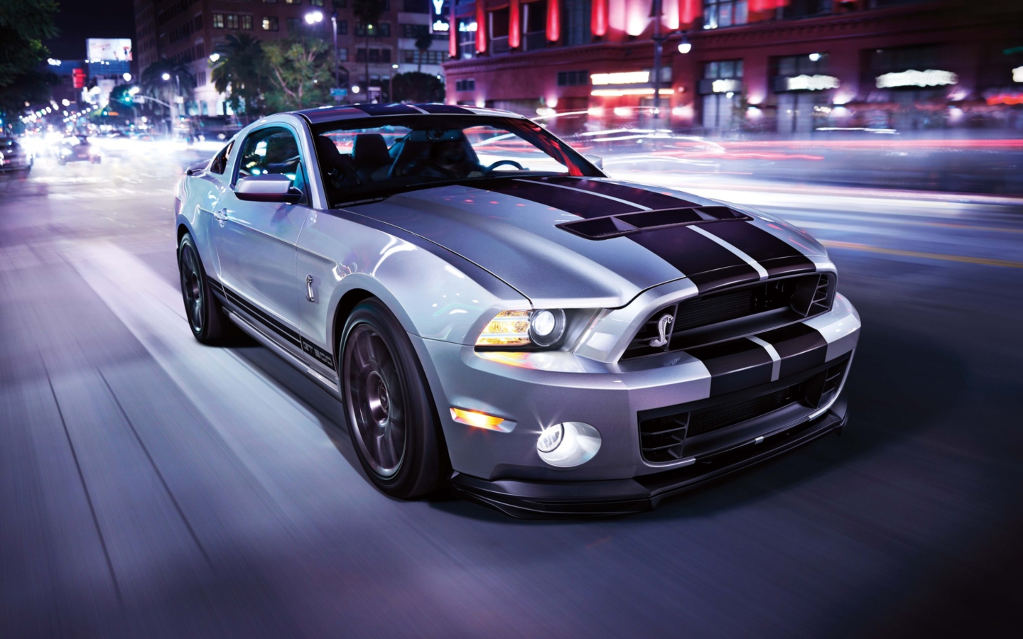 Screenshot №1 pro téma Shelby Mustang 1440x900