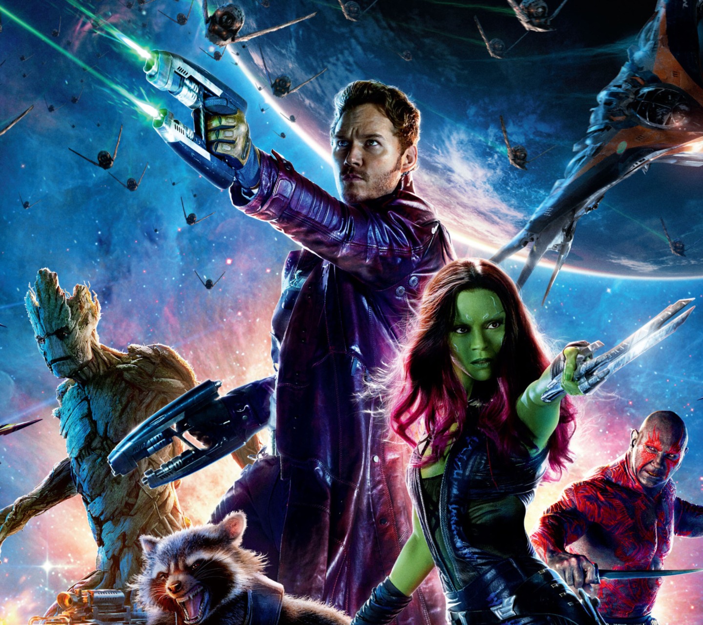 Screenshot №1 pro téma Guardians of the Galaxy 1440x1280