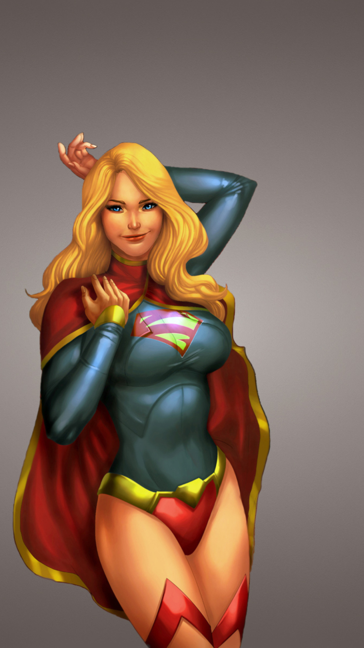 Superwoman wallpaper 750x1334
