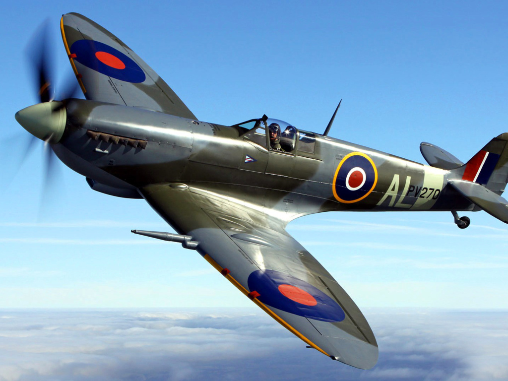 Fondo de pantalla Supermarine Spitfire 1024x768