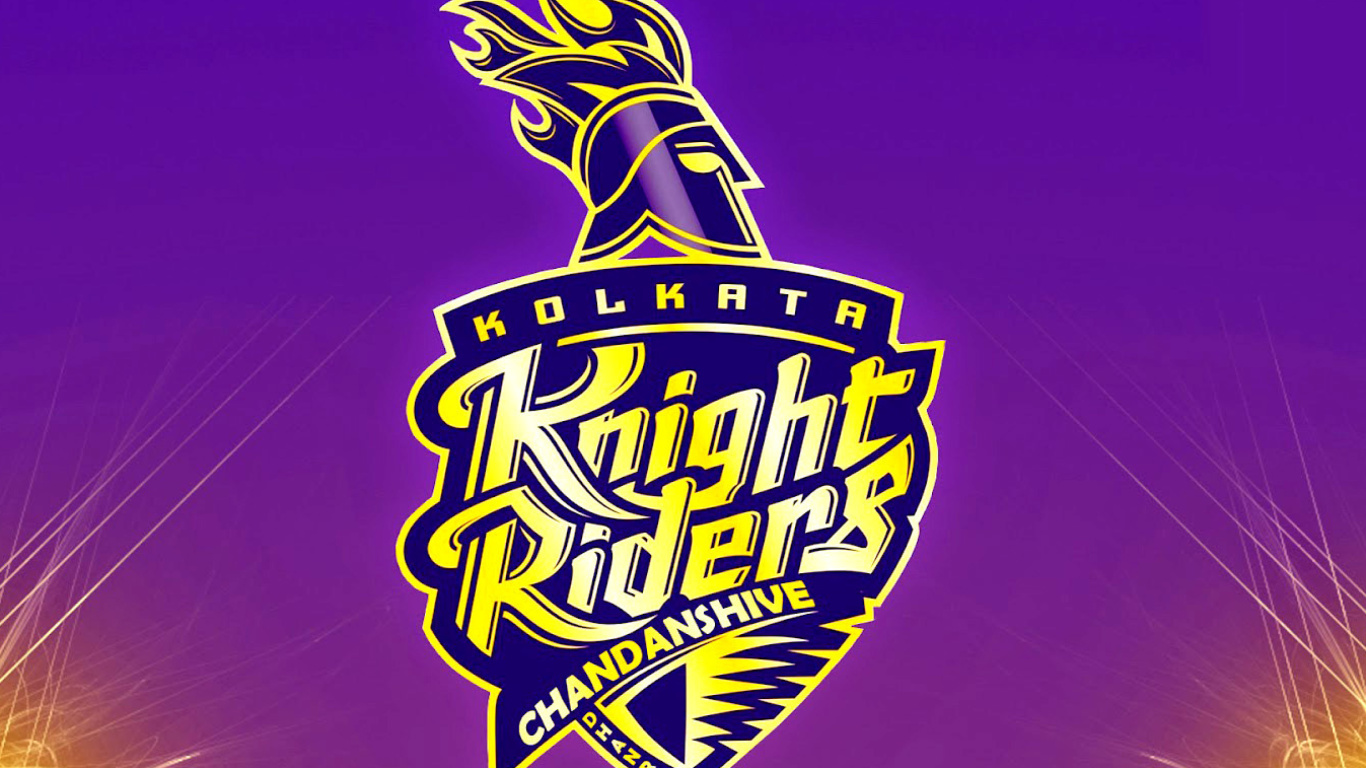 Screenshot №1 pro téma Kolkata Knight Riders KKK Indian Premier League 1366x768