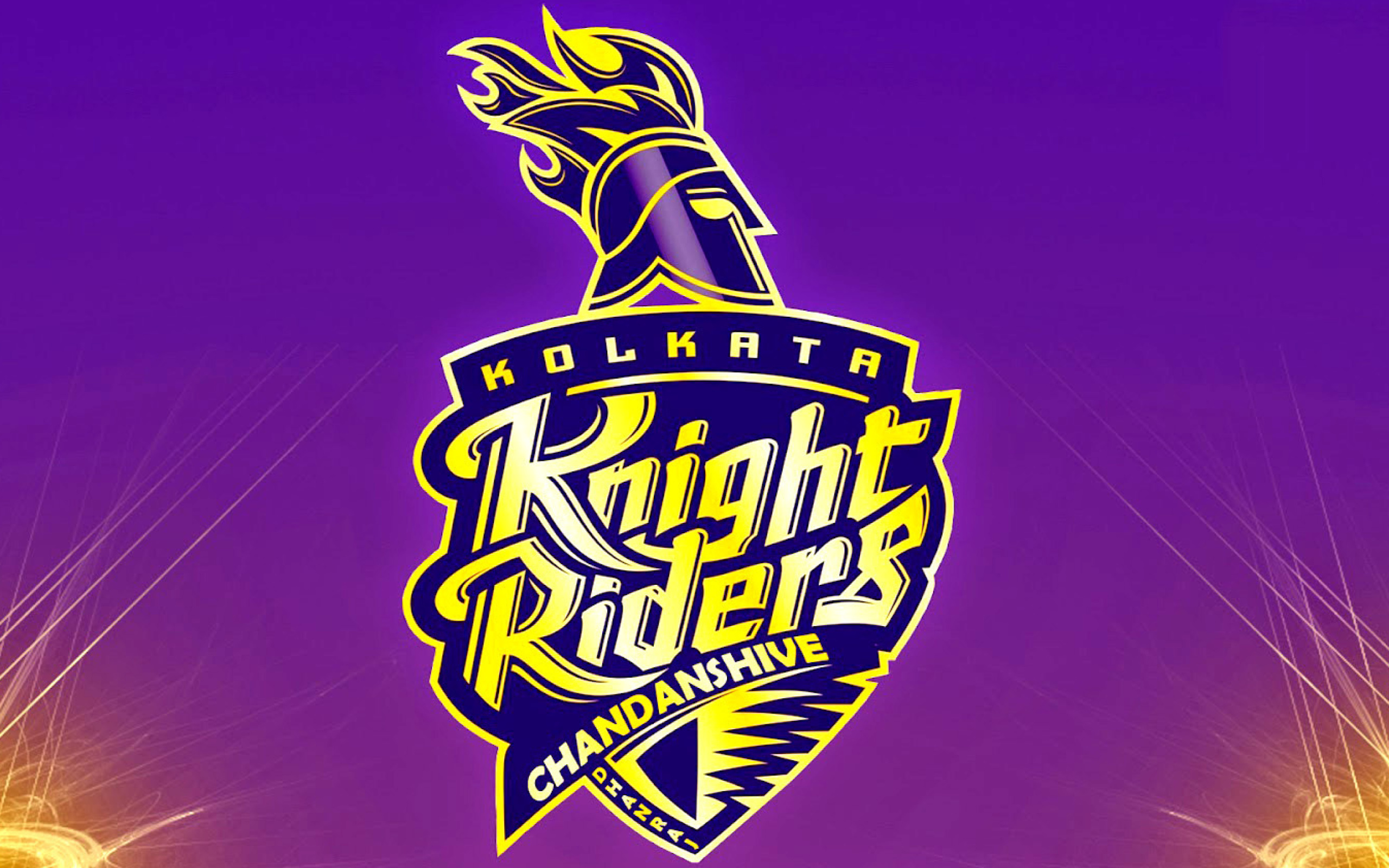 Kolkata Knight Riders KKK Indian Premier League wallpaper 2560x1600