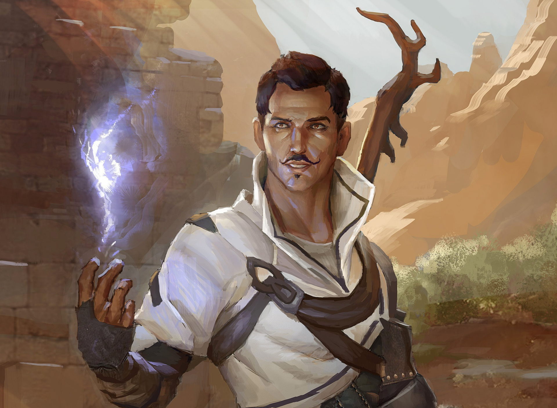 Dorian Pavus Dragon Age Game wallpaper 1920x1408