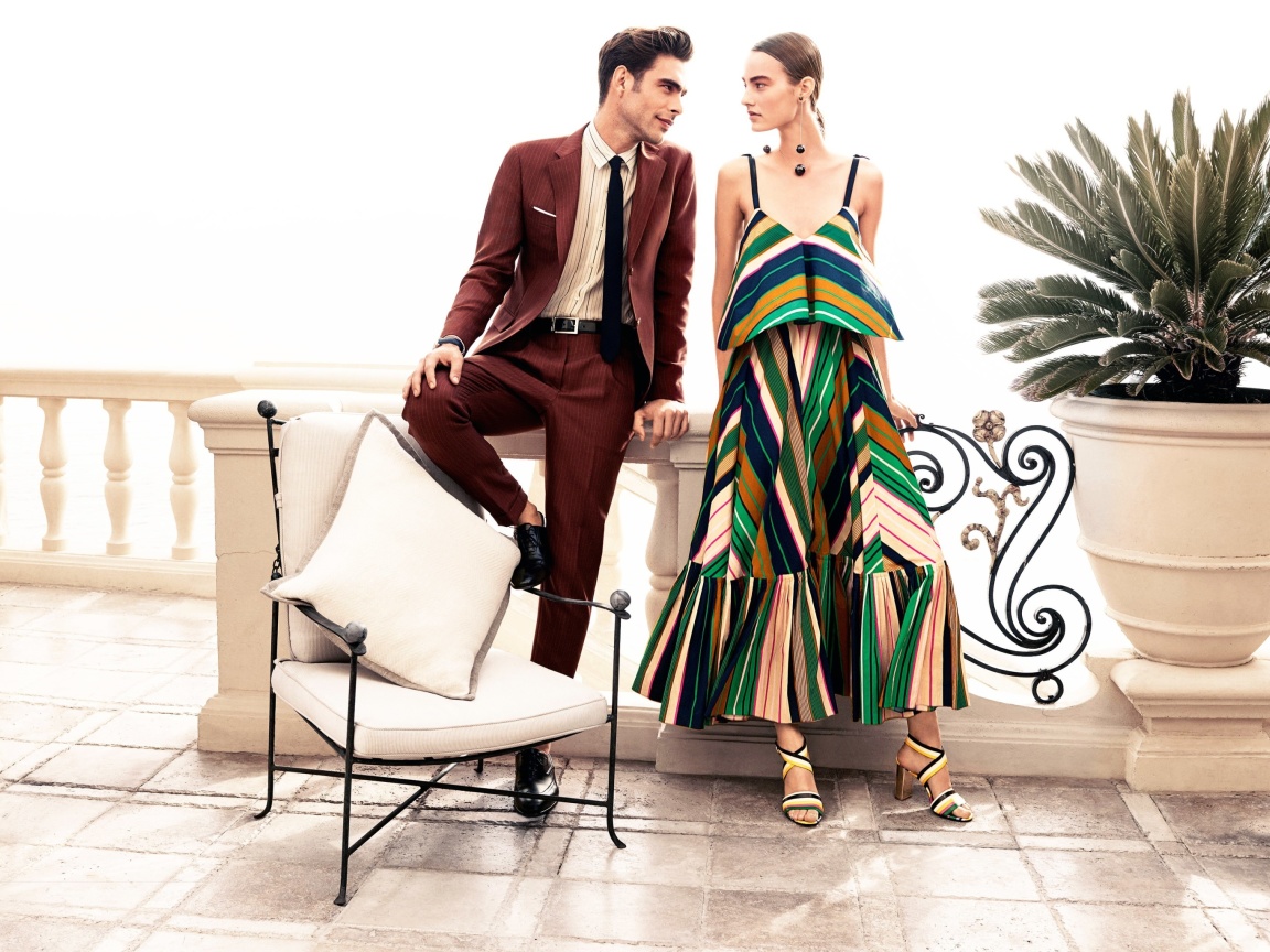 Fondo de pantalla Salvatore Ferragamo Summer Fashion 1152x864