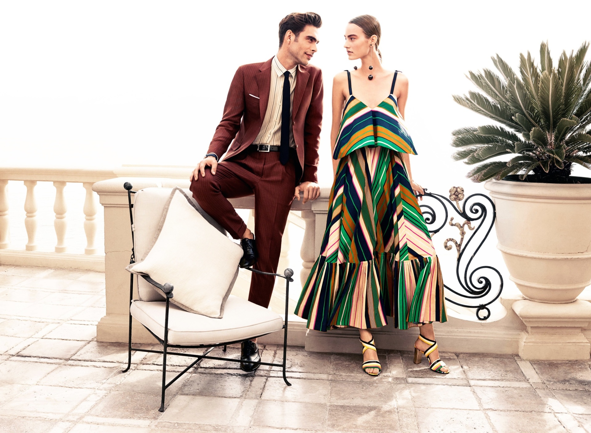 Screenshot №1 pro téma Salvatore Ferragamo Summer Fashion 1920x1408