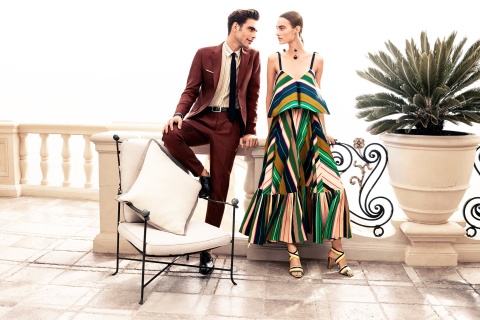 Fondo de pantalla Salvatore Ferragamo Summer Fashion 480x320