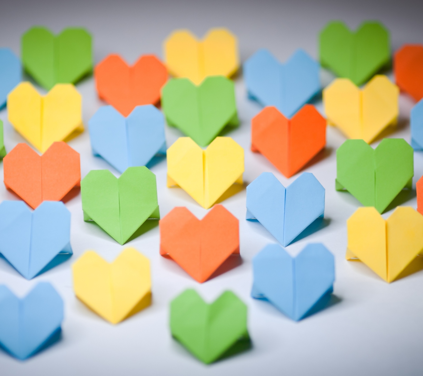 Sfondi Miscellaneous Origami Hearts 1440x1280