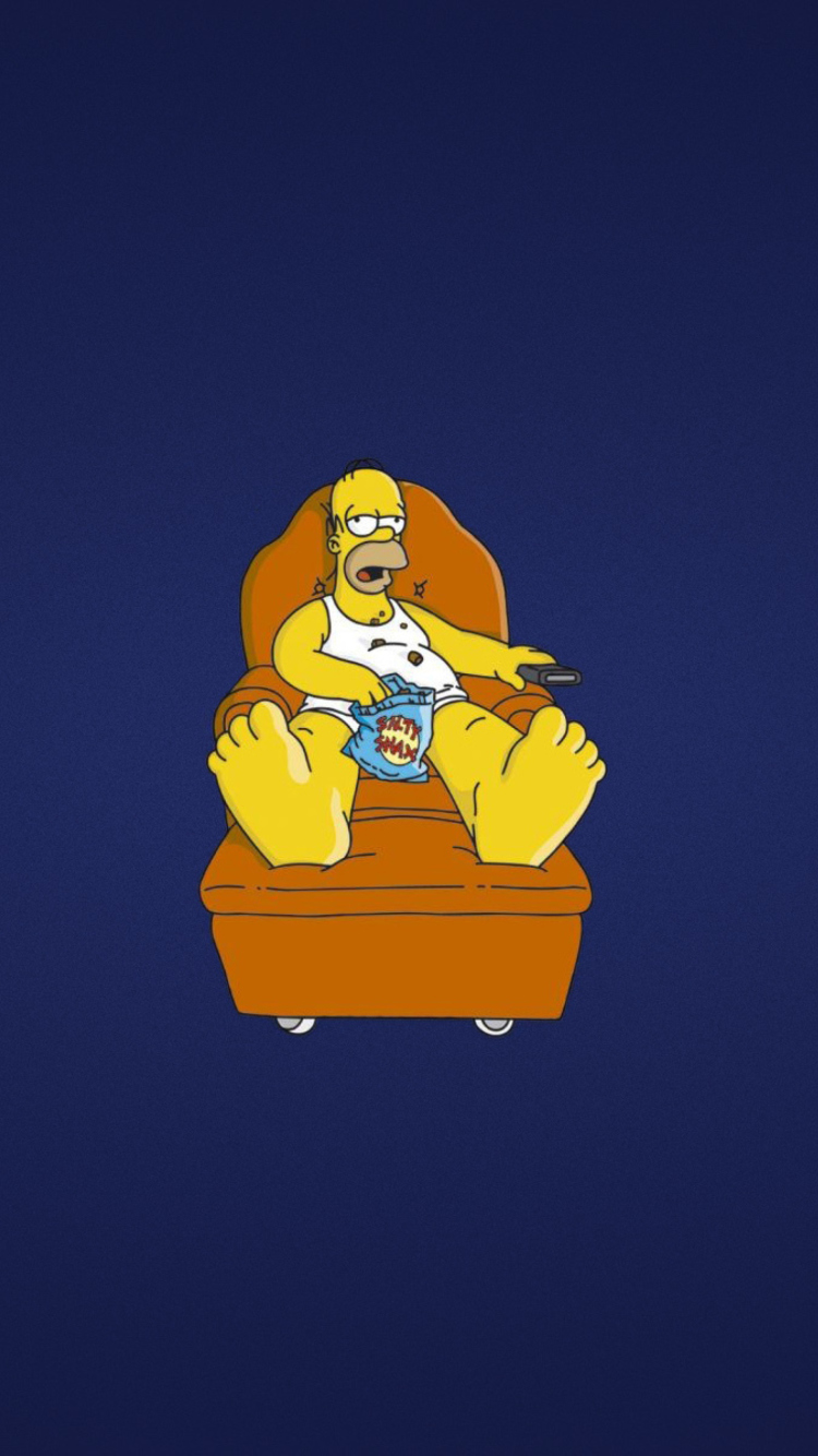 Homer Simpsons wallpaper 750x1334