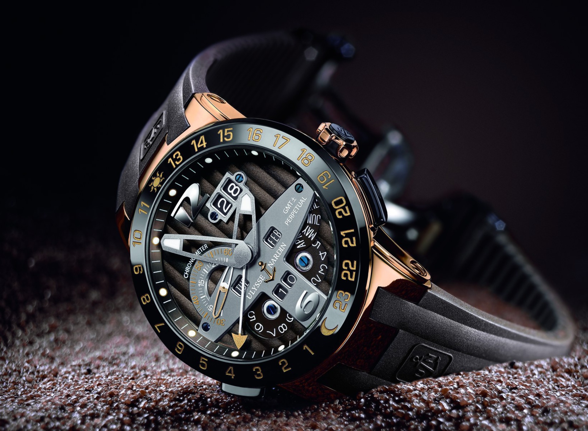 Ulysse Nardin Swiss Watch wallpaper 1920x1408