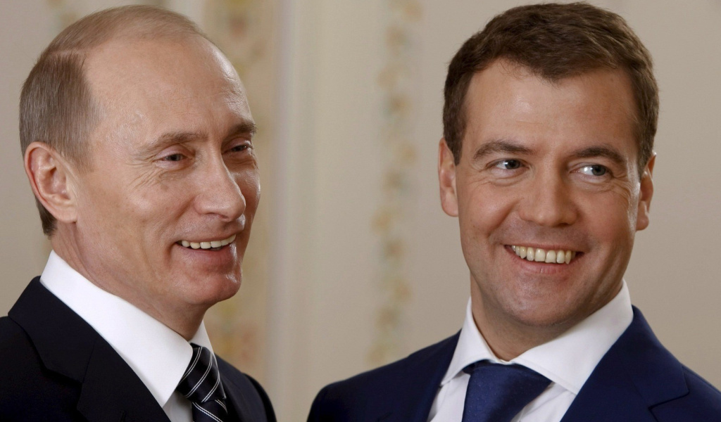 Screenshot №1 pro téma Vladimir Putin Russian President and Dmitry Medvedev 1024x600