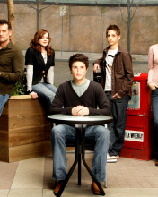 Kyle XY with Jean Luc Bilodeau wallpaper 176x220