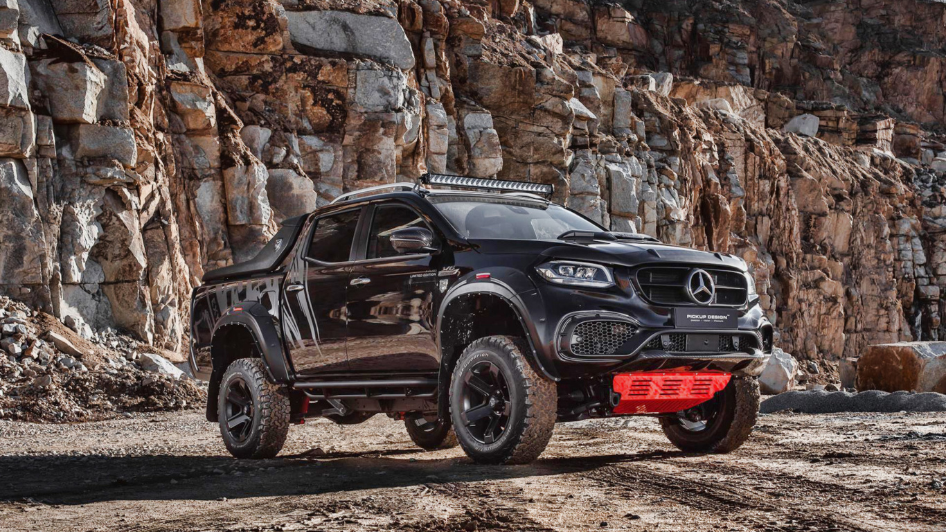 Das 2020 Mercedes Benz X class Tuning Wallpaper 1366x768