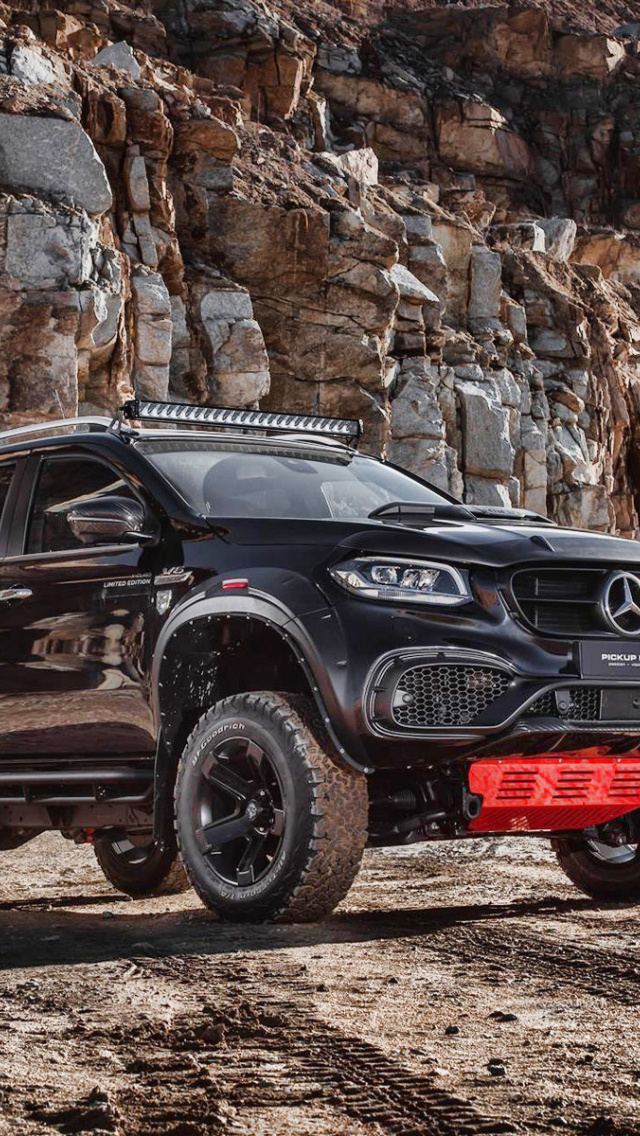 Fondo de pantalla 2020 Mercedes Benz X class Tuning 640x1136