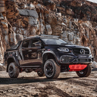 Kostenloses 2020 Mercedes Benz X class Tuning Wallpaper für iPad