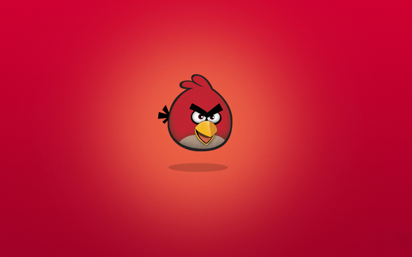 Screenshot №1 pro téma Angry Birds Red 1440x900