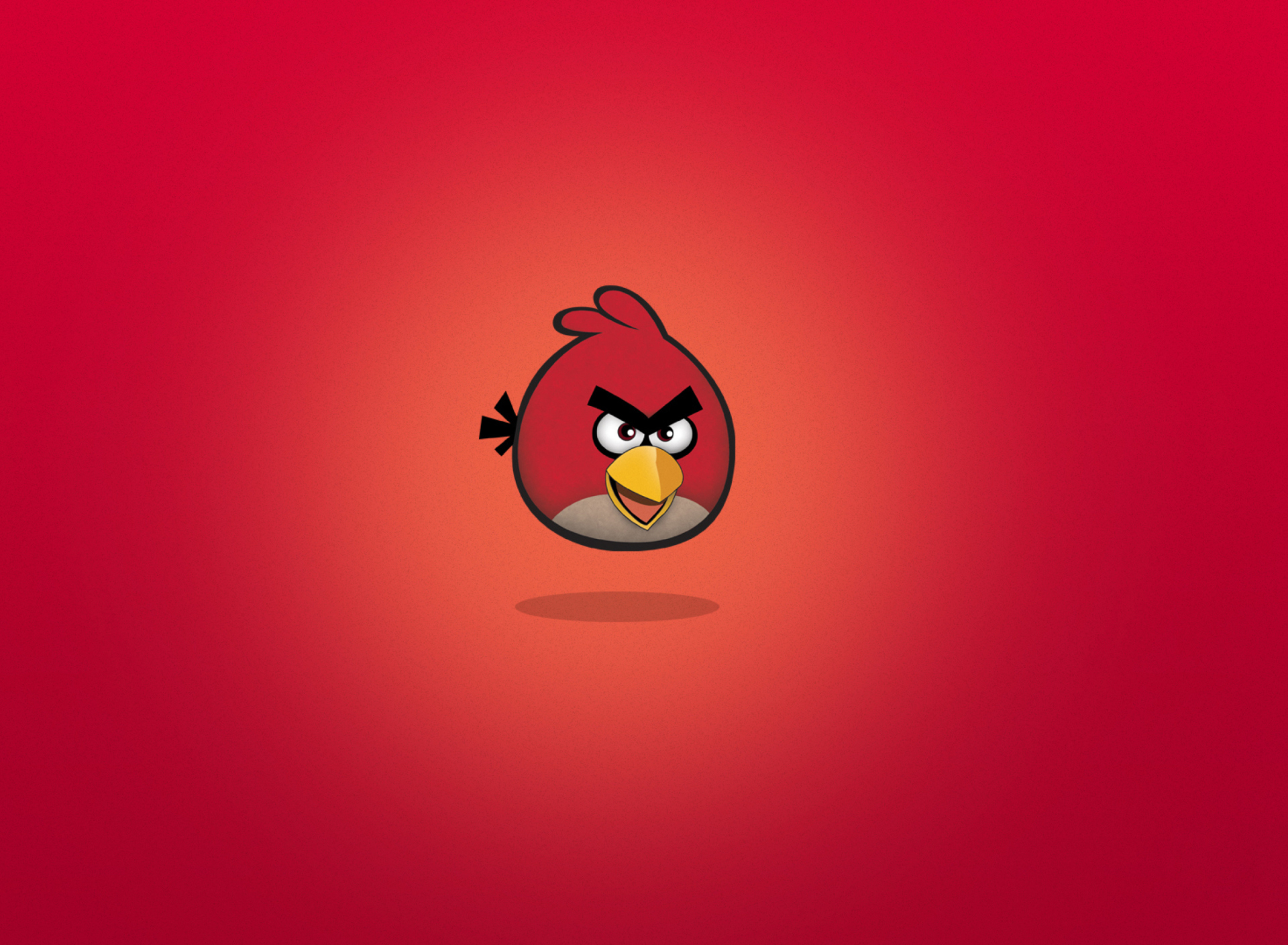 Обои Angry Birds Red 1920x1408