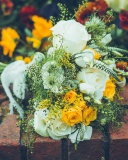 Das Bridal Bouquet Wallpaper 128x160