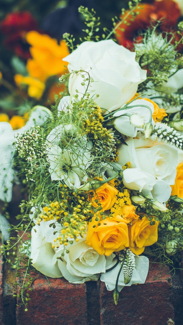 Sfondi Bridal Bouquet 640x1136