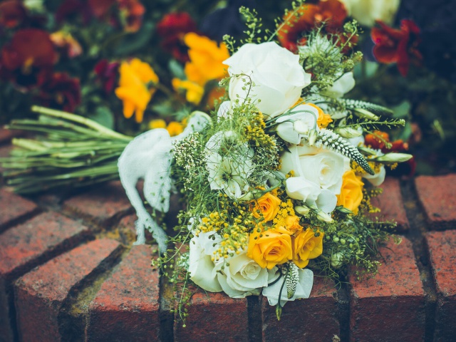 Das Bridal Bouquet Wallpaper 640x480