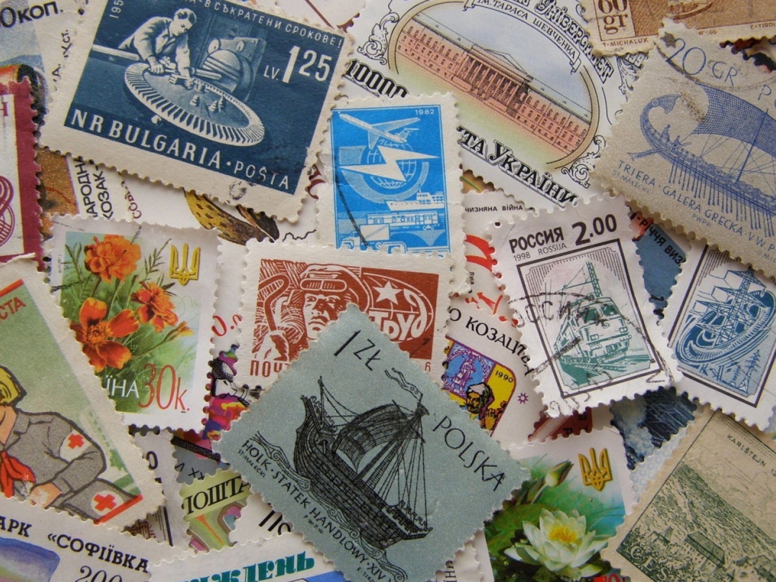 Das Postage stamp Wallpaper 1600x1200