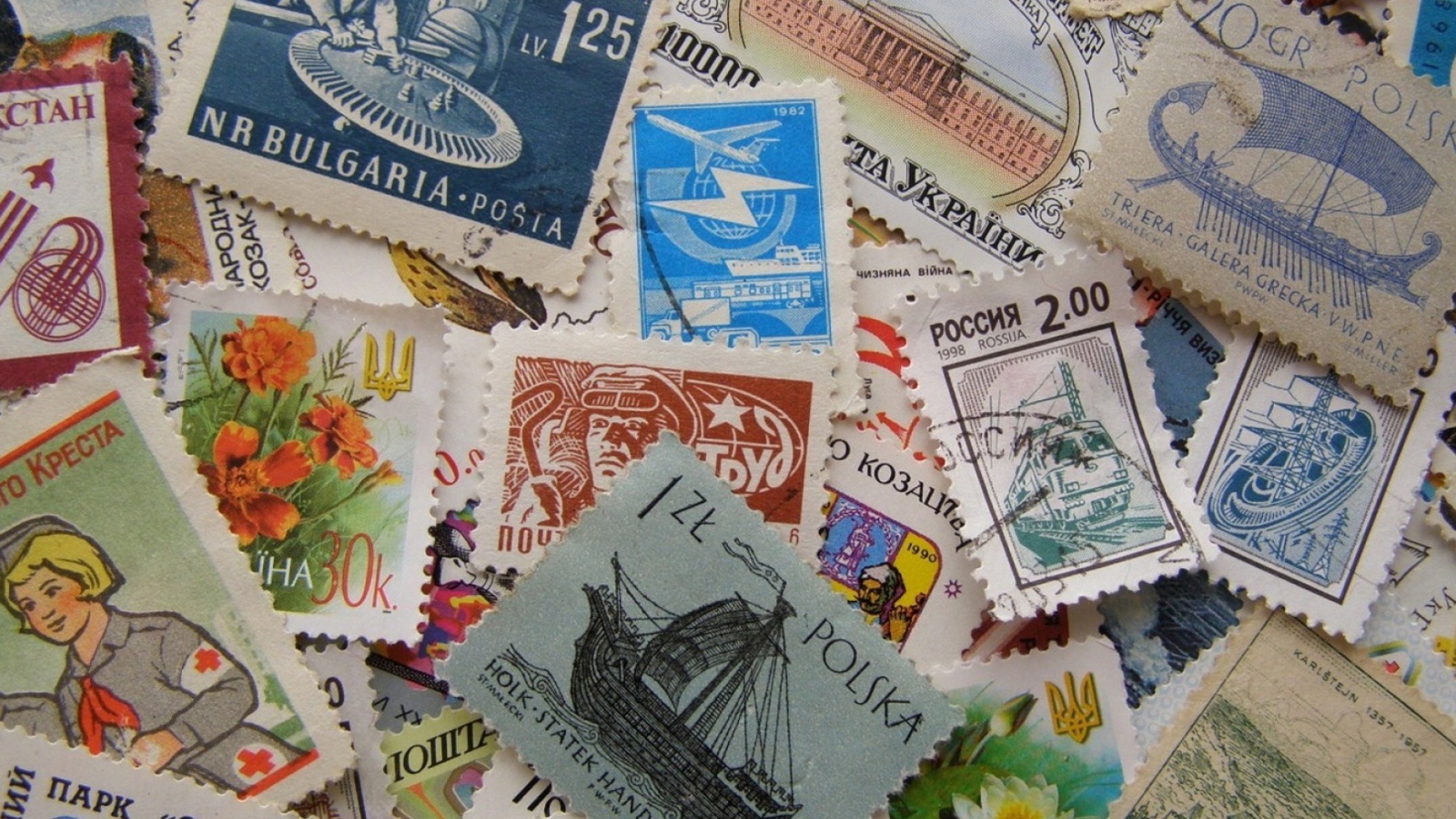 Screenshot №1 pro téma Postage stamp 1600x900