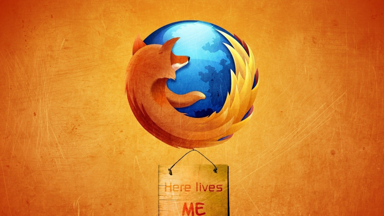 Обои Firefox Internet Shield 1280x720