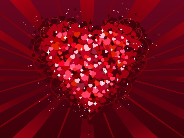 Screenshot №1 pro téma Big Red Heart 640x480