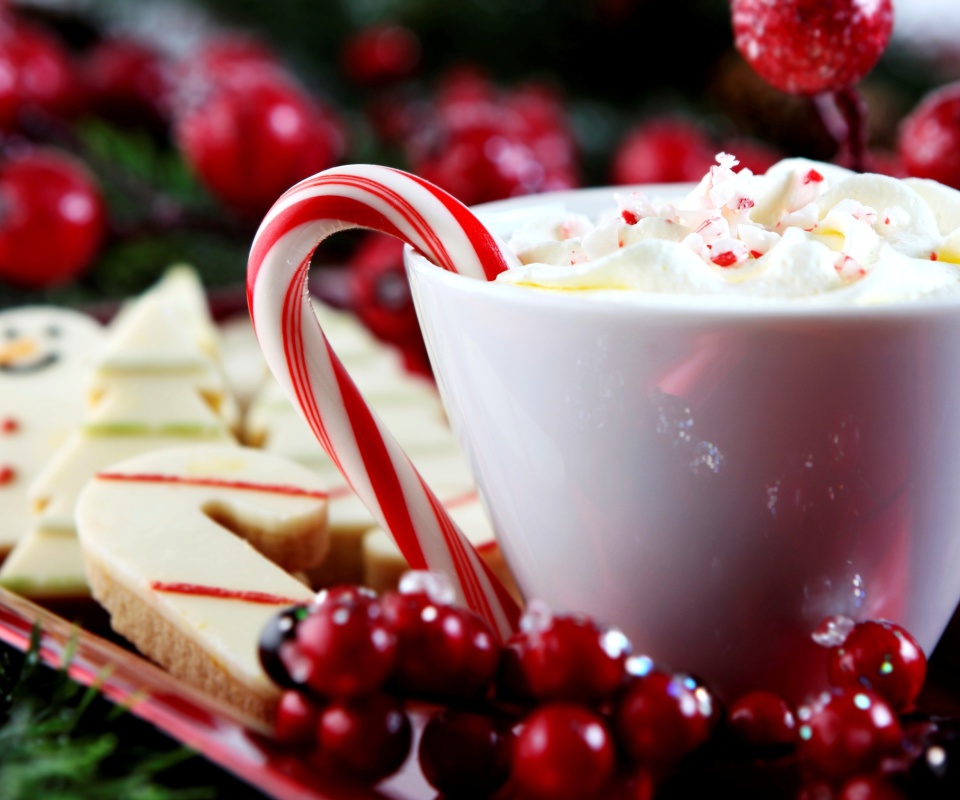Sweet Drink for Cold Weather wallpaper 960x800