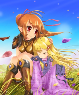 Anime Girls - Obrázkek zdarma pro Nokia 5800 XpressMusic