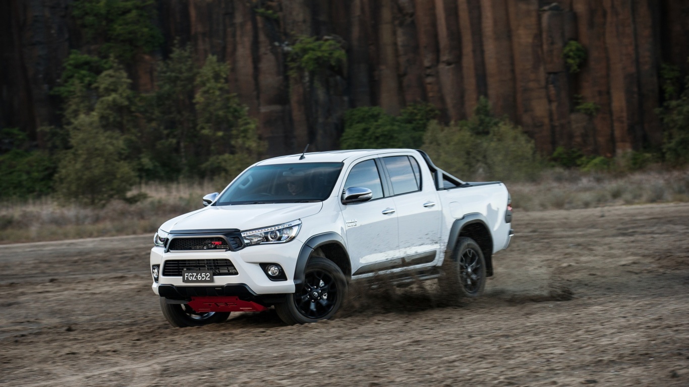 Toyota HiLux TRD wallpaper 1366x768