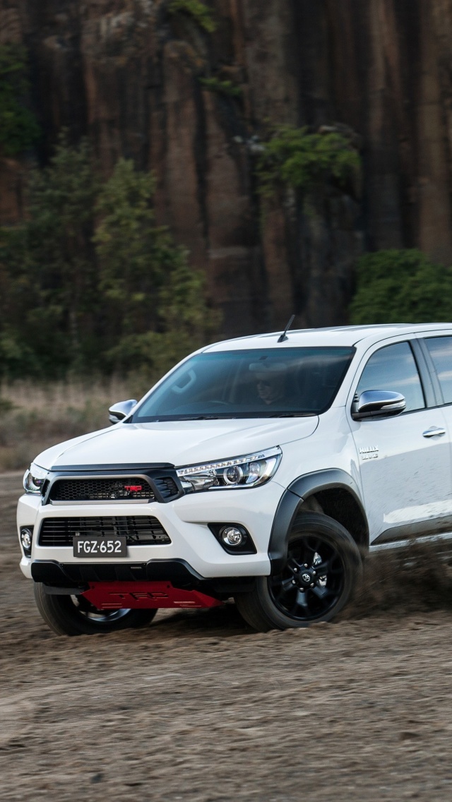 Toyota HiLux TRD wallpaper 640x1136