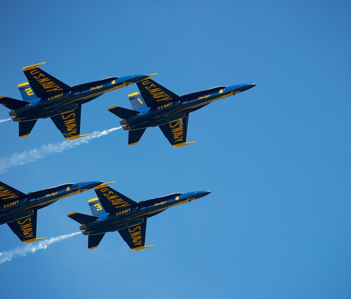 Sfondi US Navy Blue Angels 1200x1024
