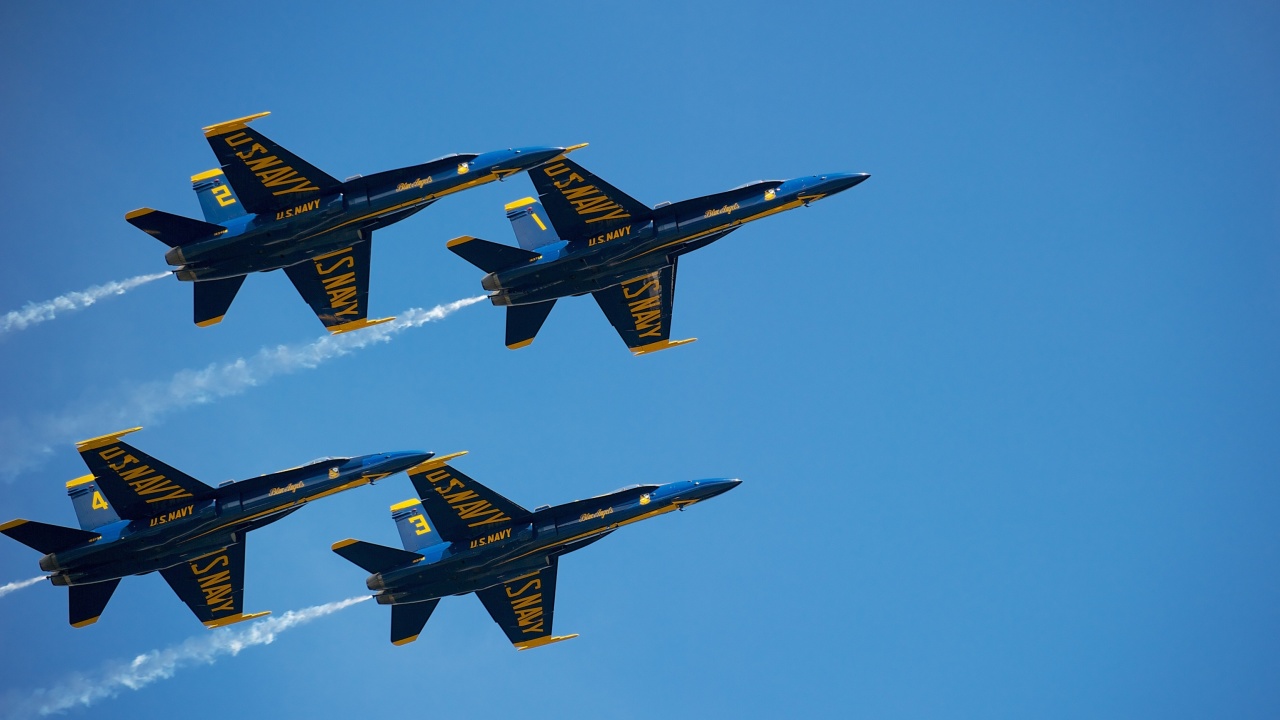 Das US Navy Blue Angels Wallpaper 1280x720