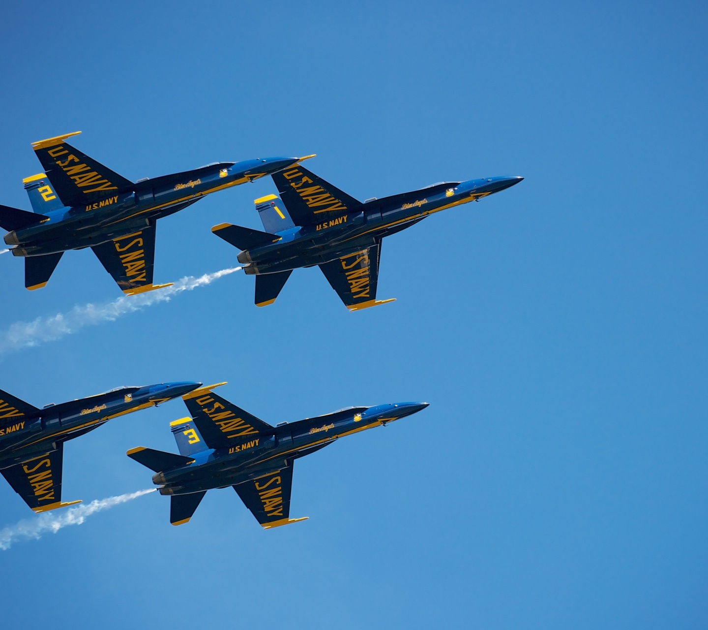 Fondo de pantalla US Navy Blue Angels 1440x1280