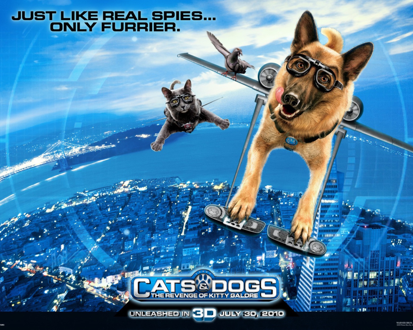 Cats & Dogs: The Revenge of Kitty Galore wallpaper 1600x1280