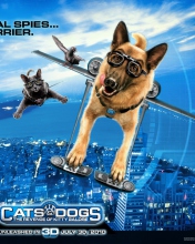 Cats & Dogs: The Revenge of Kitty Galore wallpaper 176x220