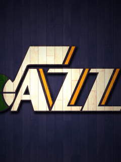 Screenshot №1 pro téma Utah Jazz 240x320