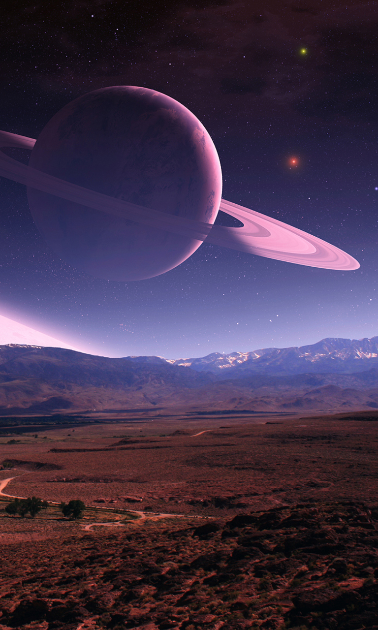 Screenshot №1 pro téma Planets In Sky 768x1280