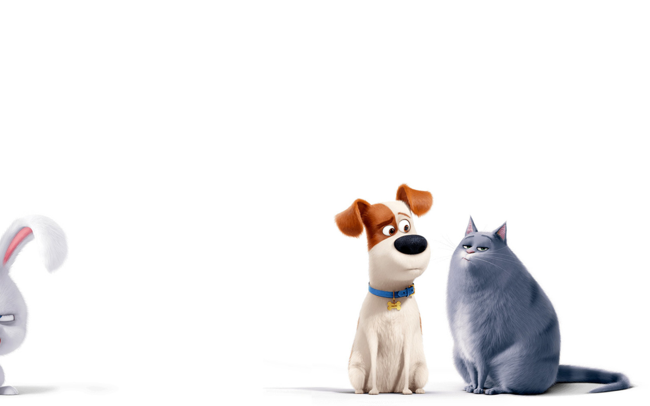 Screenshot №1 pro téma The Secret Life of Pets Max and Chloe 1280x800