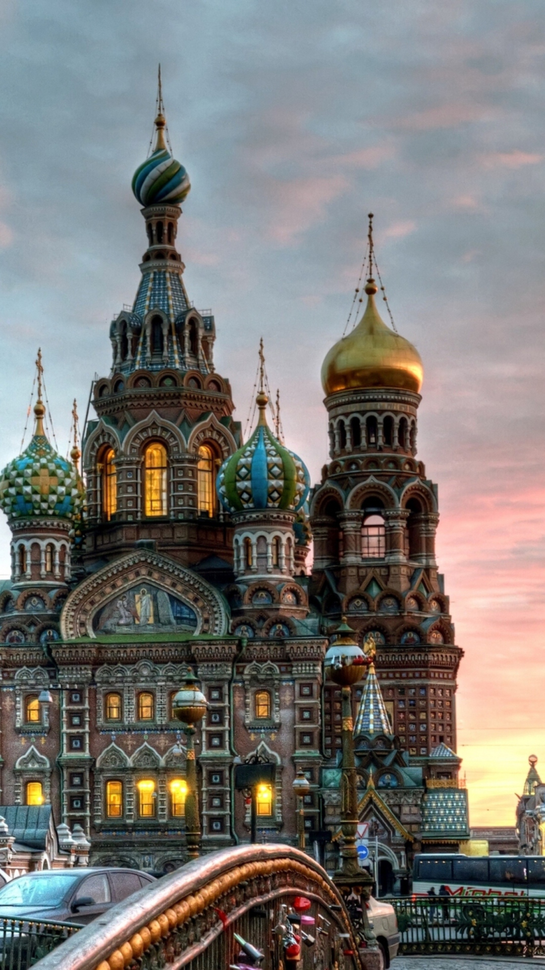 Fondo de pantalla Church In Saint-Petersburg 1080x1920