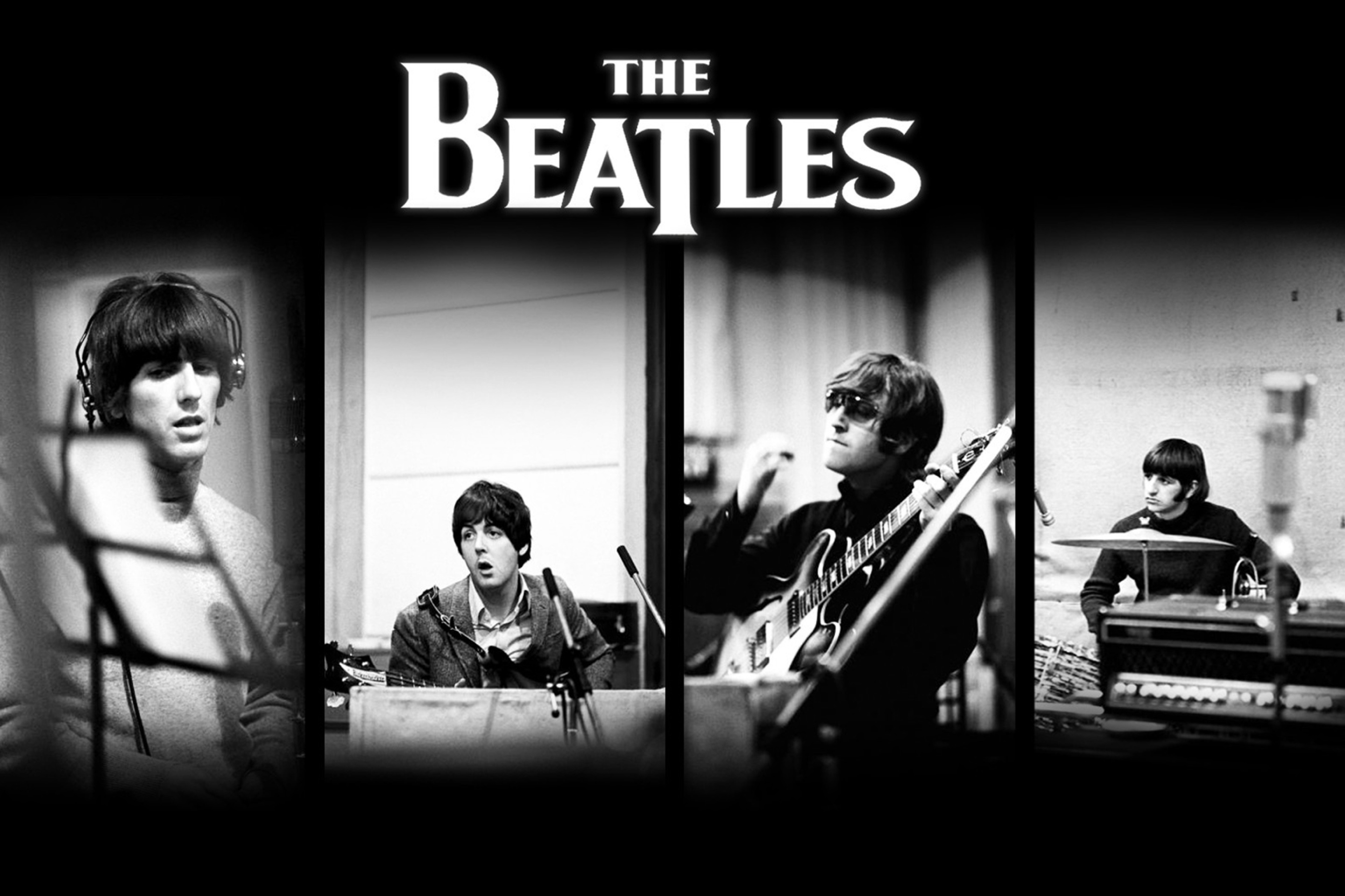Screenshot №1 pro téma Beatles: John Lennon, Paul McCartney, George Harrison, Ringo Starr 2880x1920