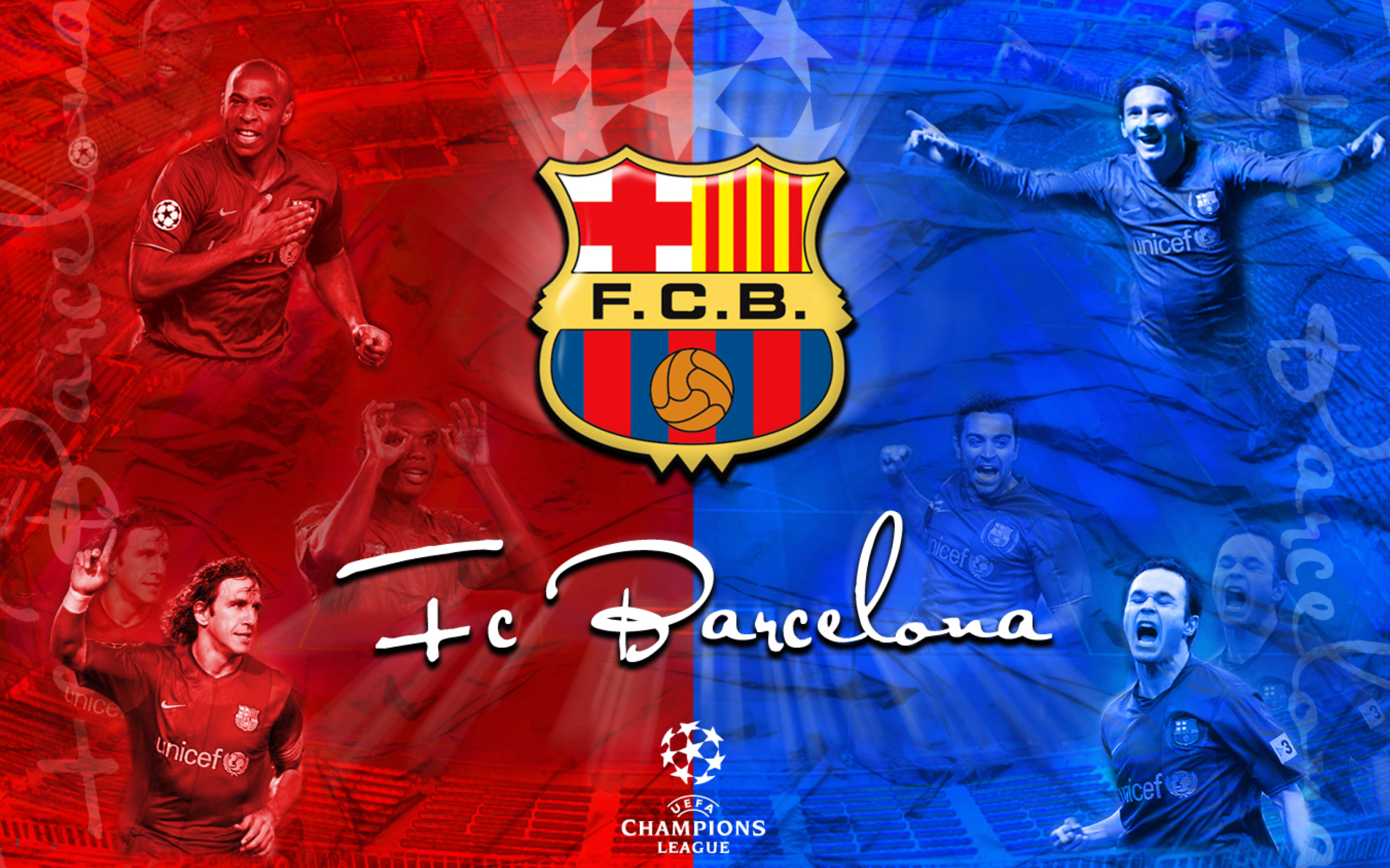 Fondo de pantalla Sport Fc Barcelona 2560x1600