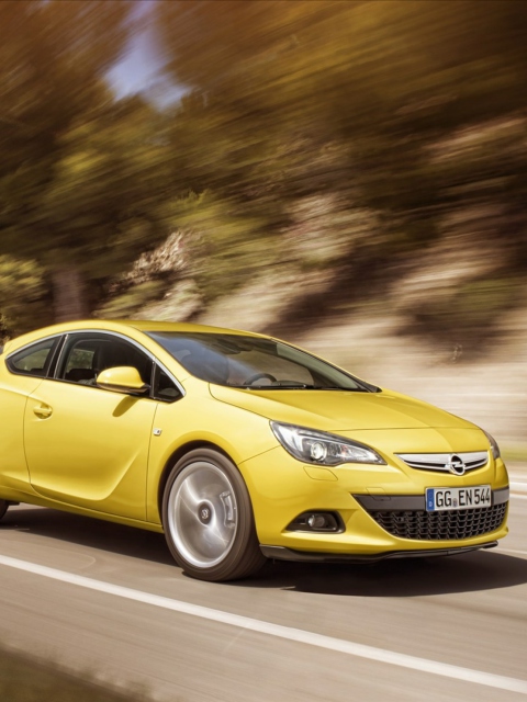 Sfondi Opel Astra GTC 480x640