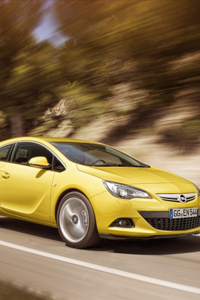 Fondo de pantalla Opel Astra GTC 640x960