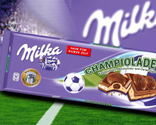 Das Milka Chocolate Wallpaper 220x176