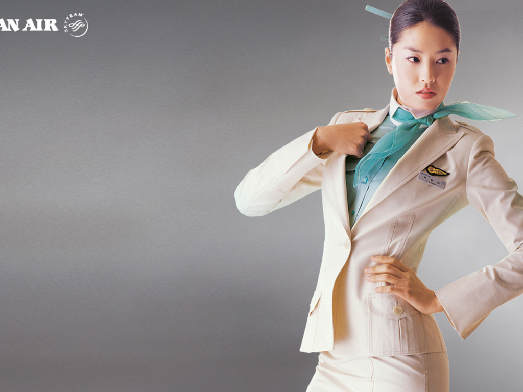 Korean Air Flight Attendant Uniform screenshot #1 1024x768