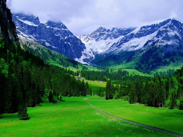 Screenshot №1 pro téma Alps Mountain 640x480