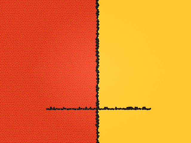 Fondo de pantalla Orange Yellow Background 640x480