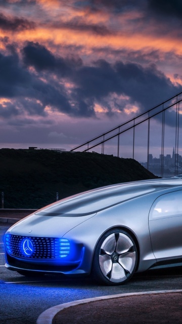 Mercedes Benz Vision wallpaper 360x640